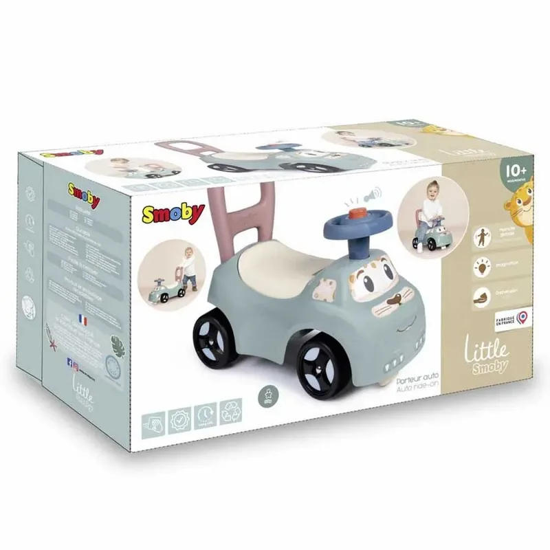 Loopauto - Little Smoby auto Ride-On - Opbergruimte - Vanaf 10 maanden by Smoby in Green – product photo 6 of 6