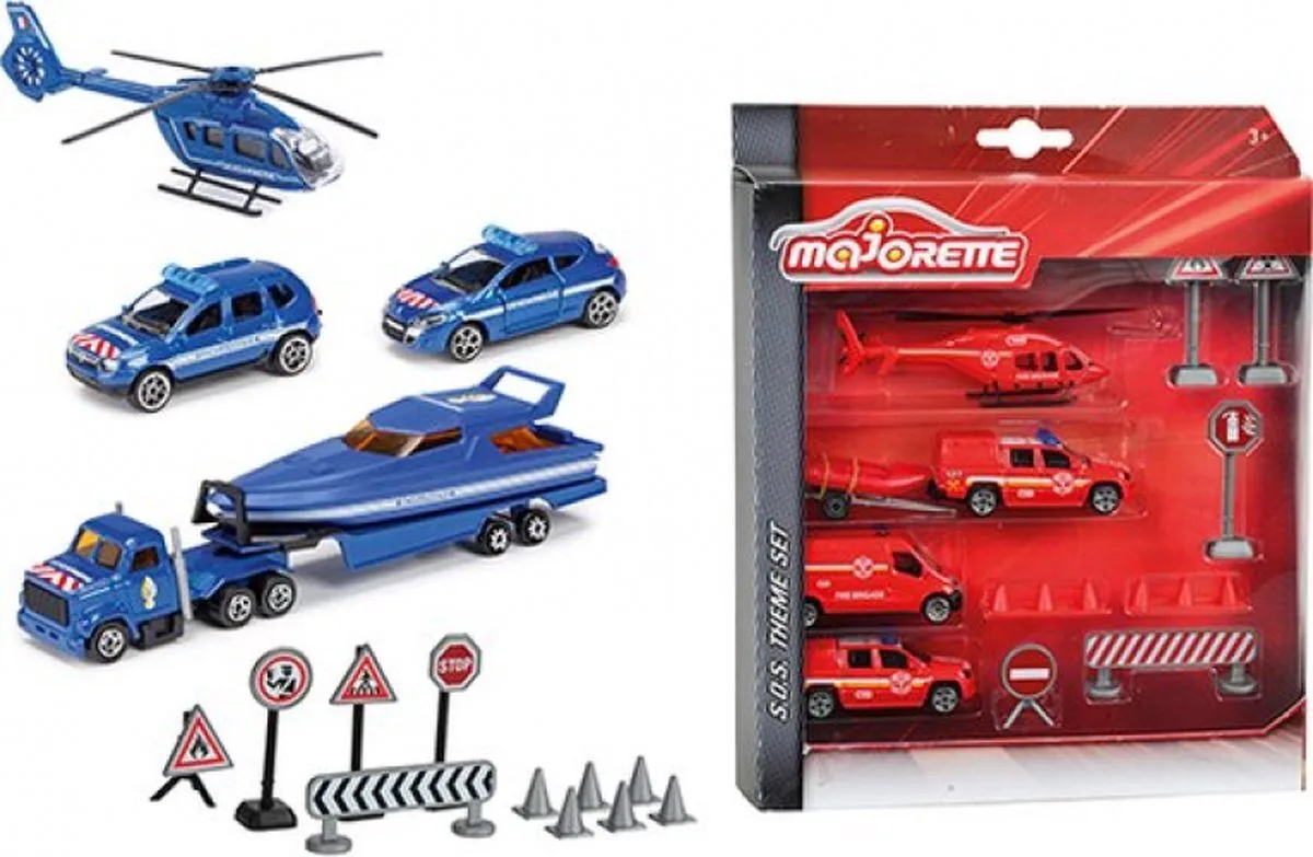 MAJORETTE - Majorette Premium Speelset Redding - Vanaf 3 jaar von Smoby in Mehrfarbig – Produktfoto