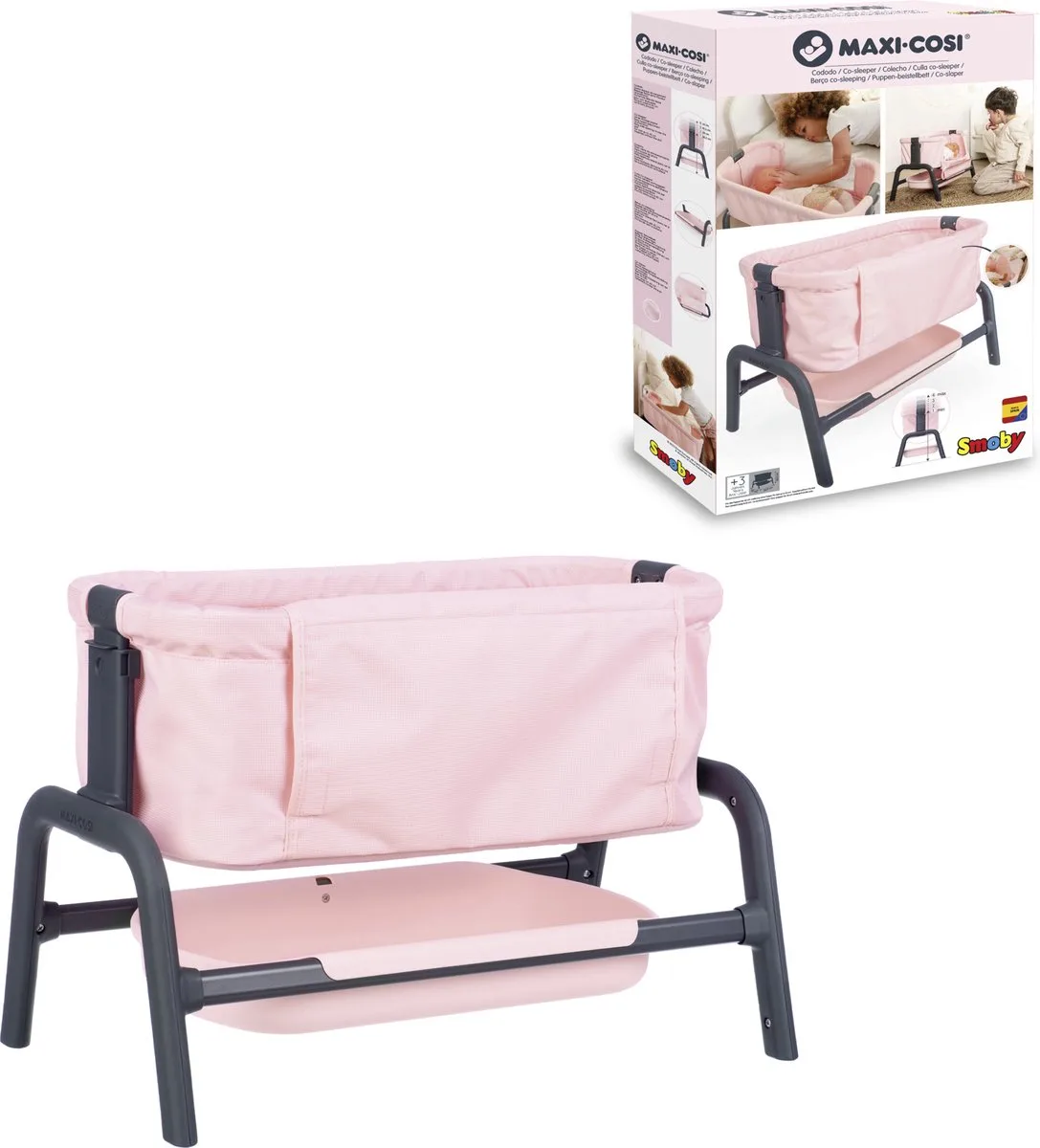 Maxi-Cosi - Bed - Pop von Smoby in Rosa – Produktfoto