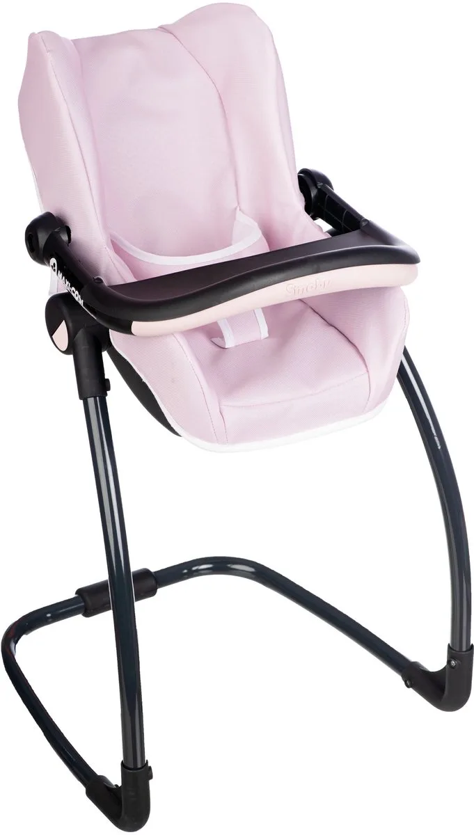 Maxi-cosi speelgoed kinderstoel voor poppen - 3 in 1 von Smoby in Rosa – Produktfoto