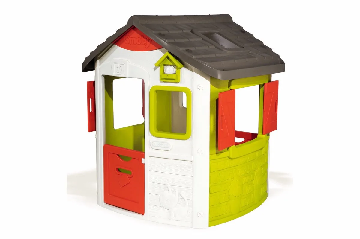 Outdoor collectie - Neo Jura Lodge - Speelhuis fra Smoby i Flerfarvet – produktbillede
