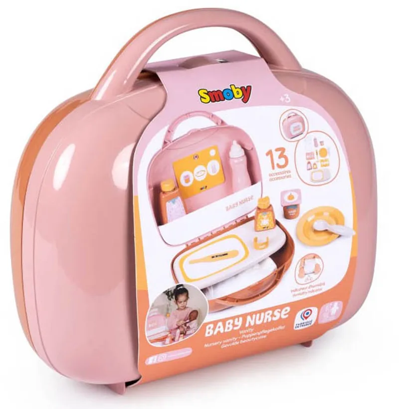 Mallette De Soins Pour Bébé de Smoby en Multicolore – photo du produit