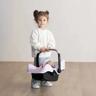 Poppenwagen - Maxi cosi zitje pop tot 42cm von Smoby in Rosa – Produktfoto 4 von 6