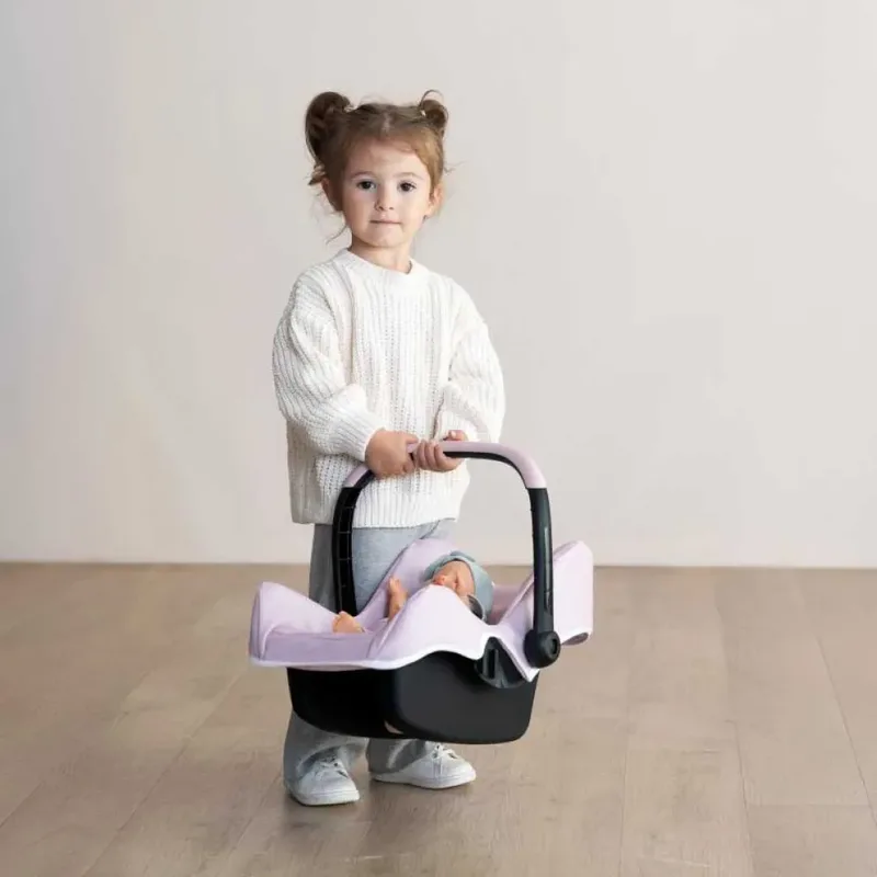 Poppenwagen - Maxi cosi zitje pop tot 42cm von Smoby in Rosa – Produktfoto 4 von 6