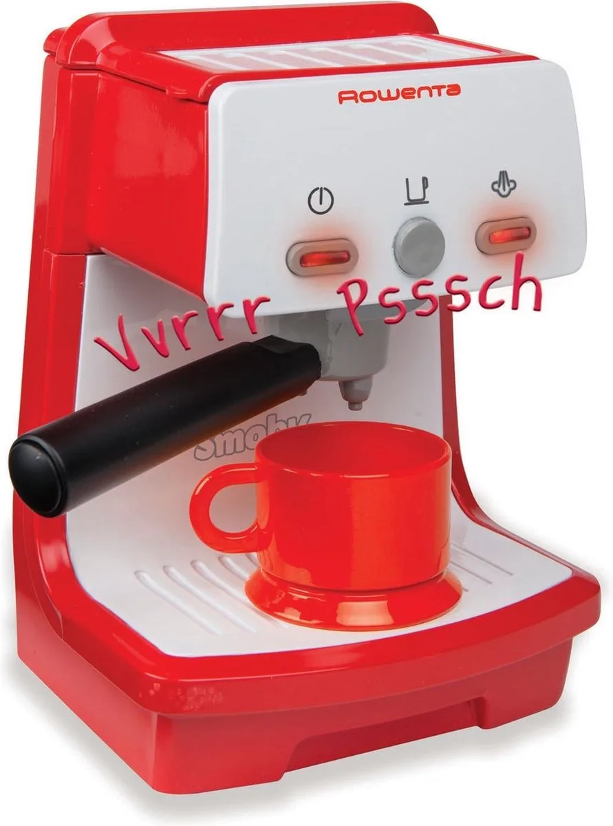 Rowenta Espresso van Smoby in Rood – productfoto