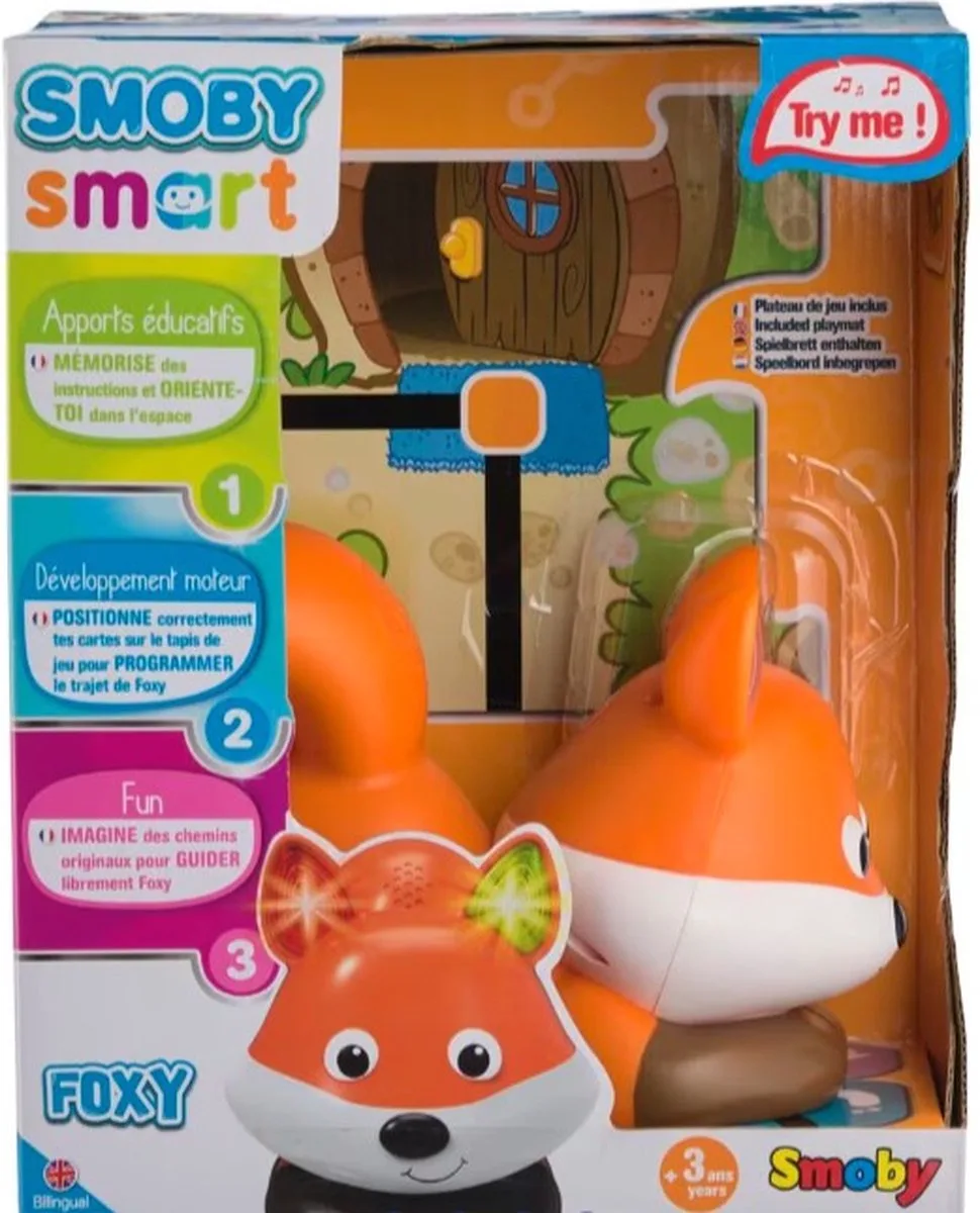 Smart Foxy van Smoby in Oranje – productfoto