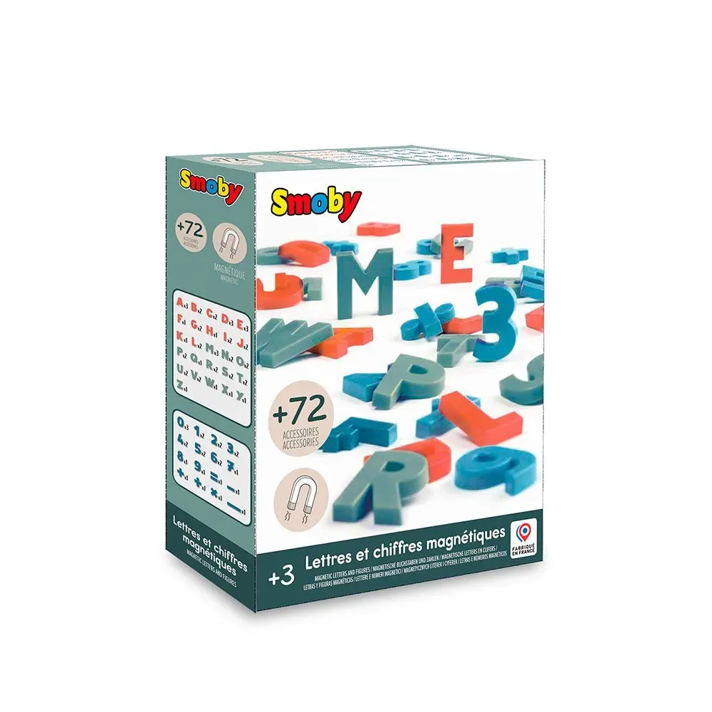 Smoby 72 Bokstäver Och Magnetiska Siffror von Smoby – Produktfoto