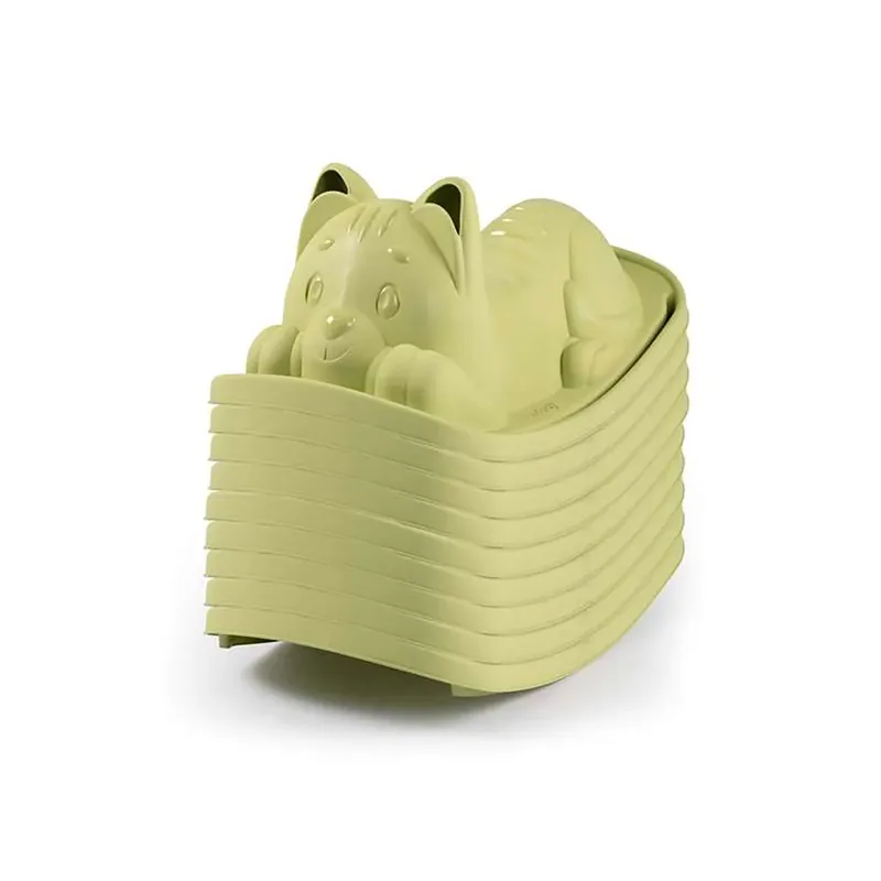 Smoby Life - Cat Rocker - Kattenwip - Wip - Vanaf 18m. de Smoby en Vert – photo du produit 3 sur 3