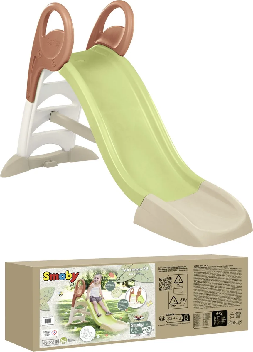 Rutschkana Med Stege 100x159cm 150 Cm från Smoby i Grön – produktbild
