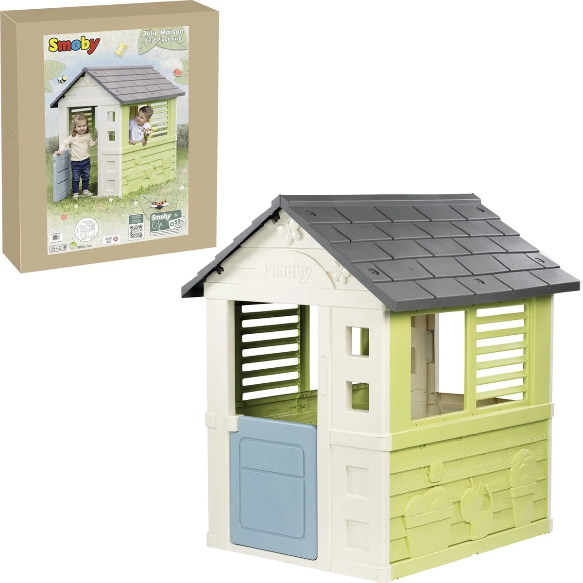 Haus Jolie von Smoby in Grün – Produktfoto