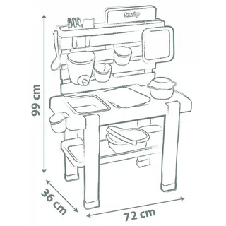 Smoby Life - Modderkeuken - Vanaf 3 jaar. by Smoby in Green – product photo 5 of 6