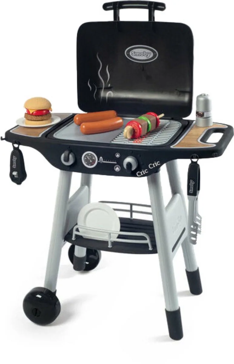 Barbecue-Kindergrill von Smoby in Schwarz – Produktfoto