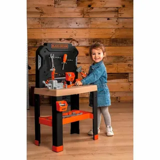 Speelgoedwerkbank - Bricolo Center - Black & Decker - rollenspel DIY - Doe het zelf speelgoed - accessoires by Smoby in Multicolour – product photo 4 of 5