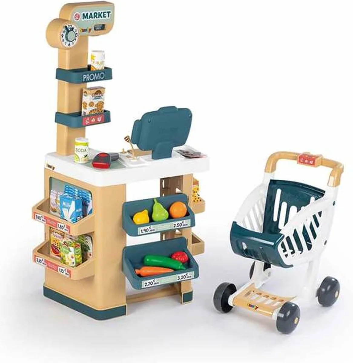 Speelgoedwinkel - Winkelkar - Kassa by Smoby in Green – product photo