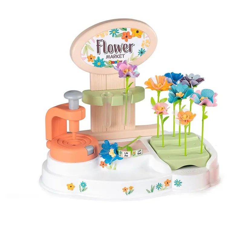 Speelgoedwinkeltje Smoby - Bloemenmarkt - accessoires - rollenspel - Vanaf 3 jaar by Smoby in Multicolour – product photo 2 of 6