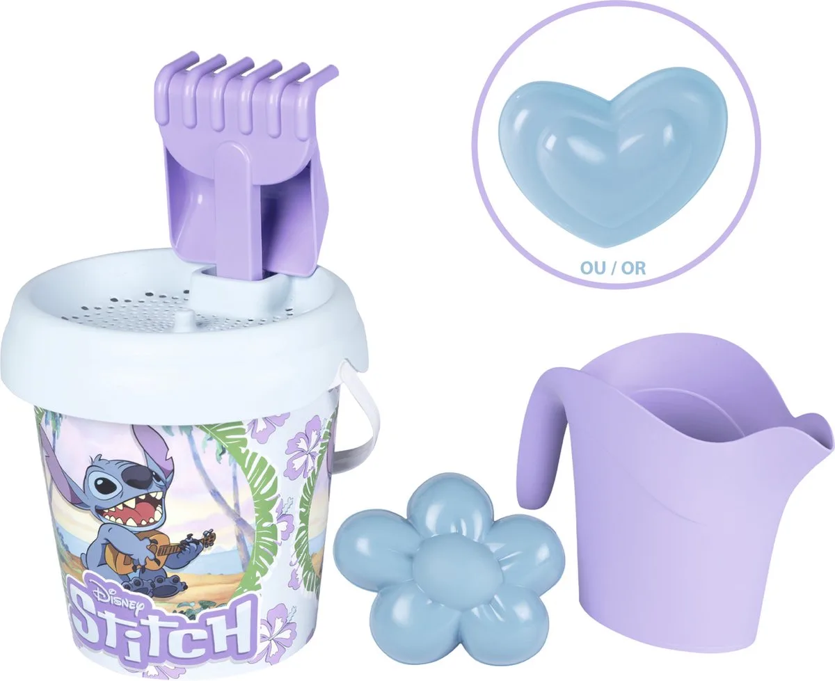 Stitch Strand Eimer von Smoby in Blau – Produktfoto