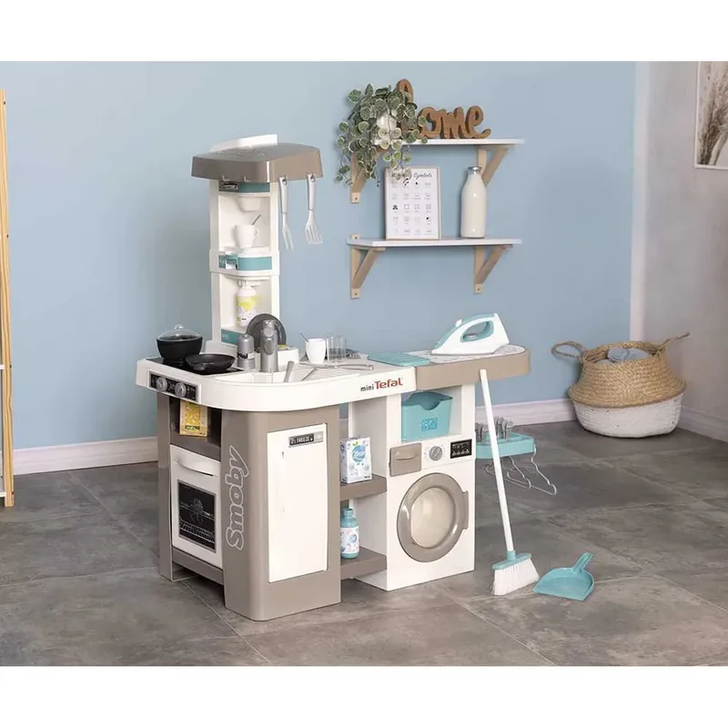 Tefal 2-in-1 Clean Keuken - speelkeuken by Smoby in White – product photo 4 of 6