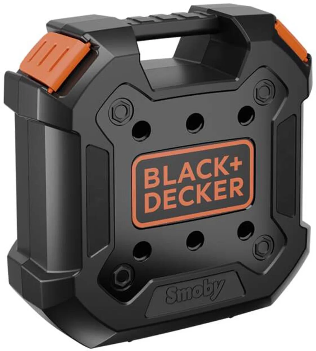 Toys - Black & Decker Bricolo Case fra Smoby i Zwart – Rood – produktbillede