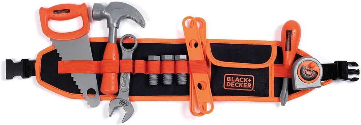 Toys - Black & Decker Gereedschapsriem - 7600360917 fra Smoby i Flerfarvet – produktbillede