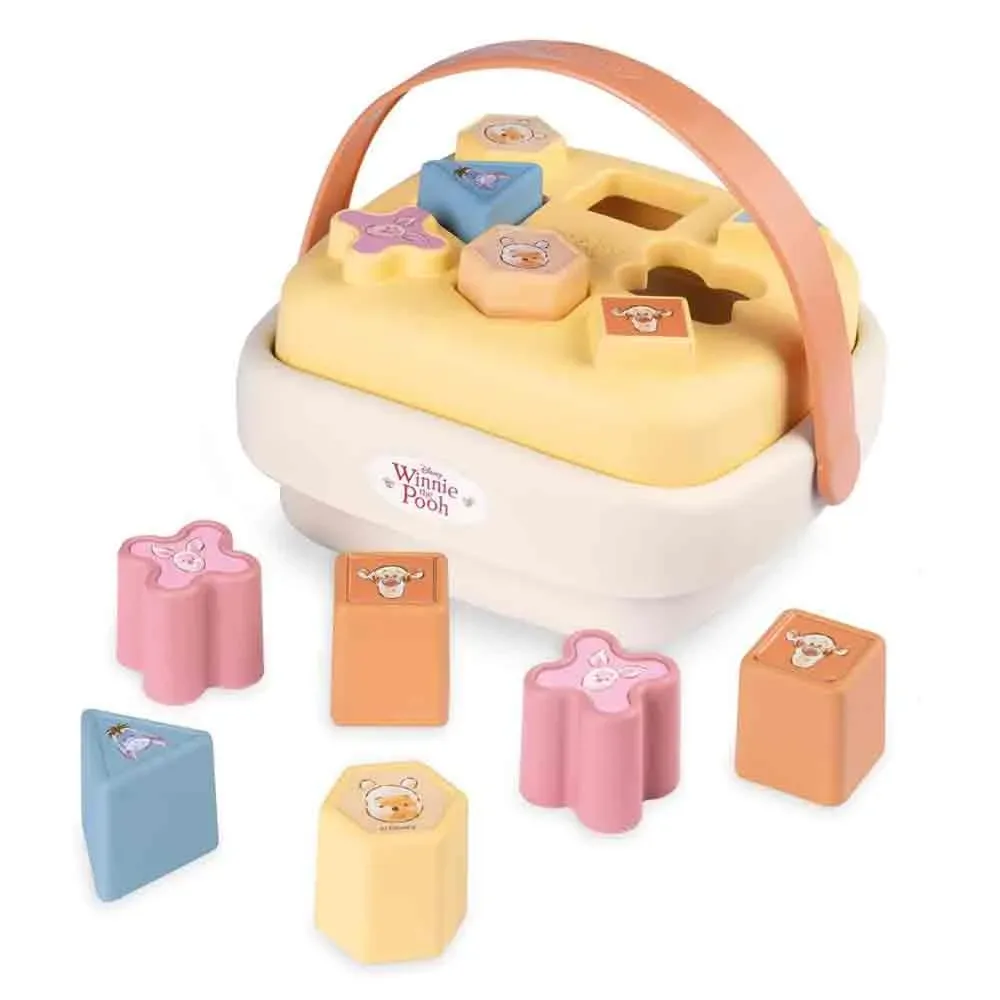 Winnie The Pooh Shape Sorter Basket Pädagogisches Spielzeug von Smoby – Produktfoto