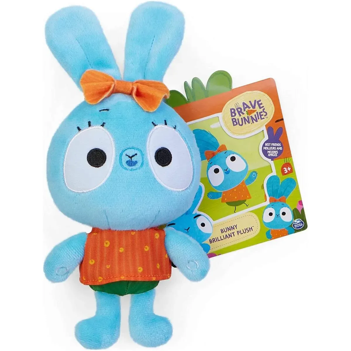 Brave Bunnies Plüschtier 14 - 19 cm, 1 Stück, 4-fach sortiert de Spin Master – photo du produit