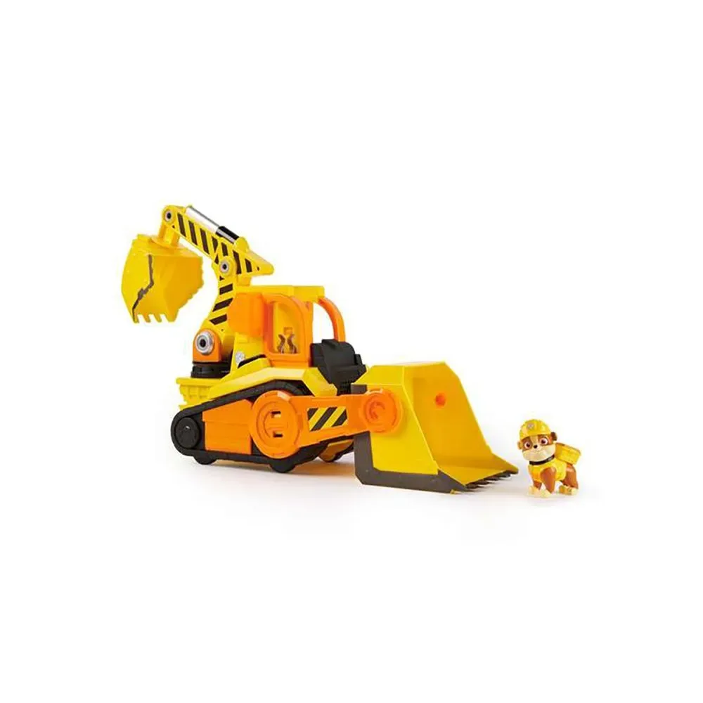 Deluxe Construction Rubble Paw Patrol With Light And Sound Includes 1 Figure Graafmachine van Spin Master – productfoto