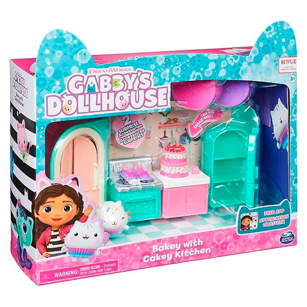 Gabby´s Dollhouse Deluxe Zimmer von Spin Master – Produktfoto