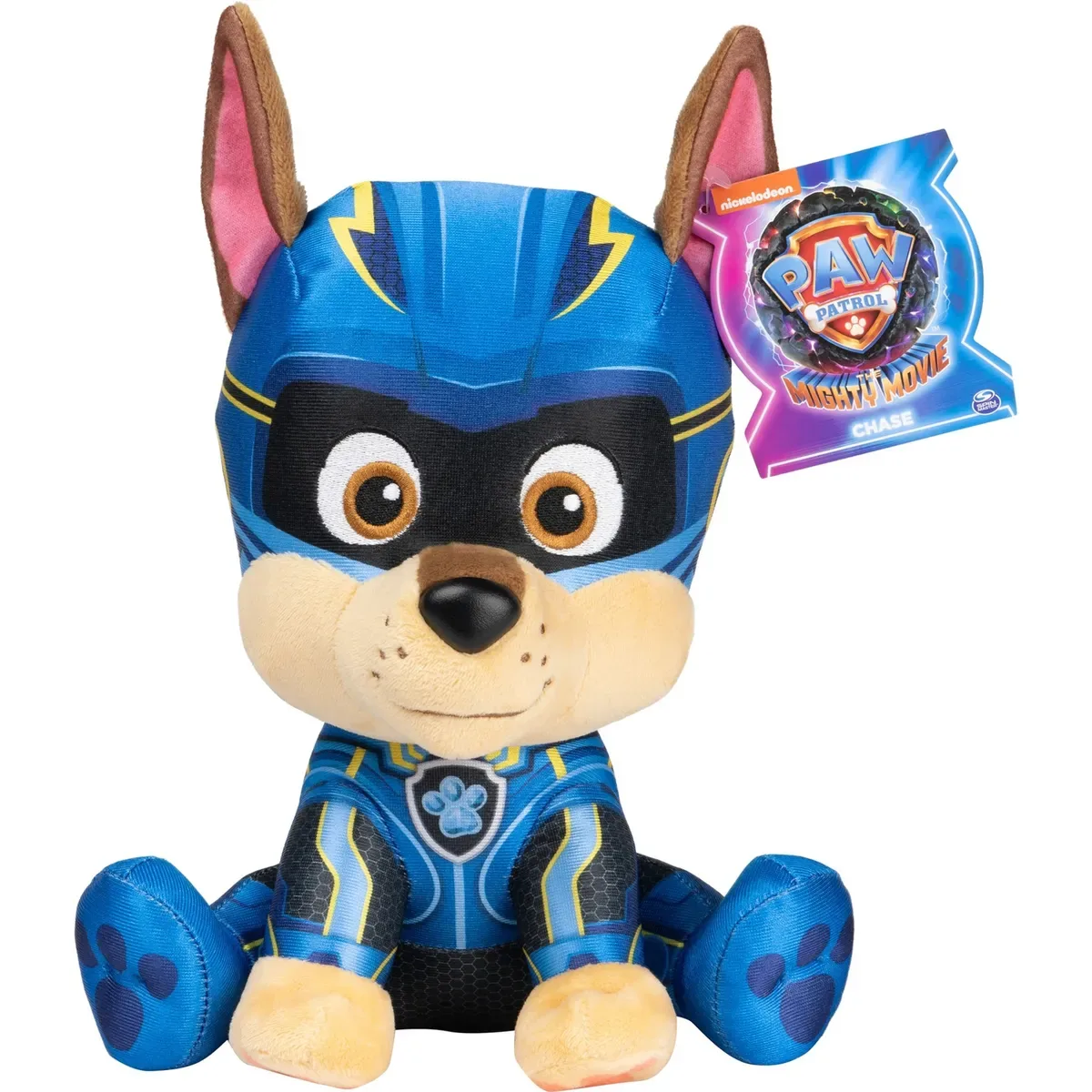 GND PAW Patrol Der Mighty Kinofilm Chase, Kuscheltier, 23 cm de Spin Master – photo du produit