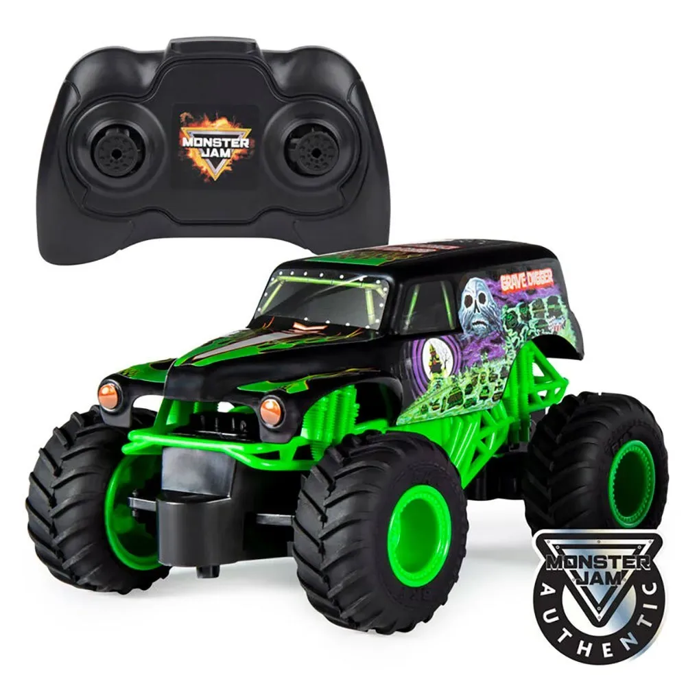 Grave Diggir Rc Monster Jam 1/24 Afstandsbediening Auto van Spin Master – productfoto