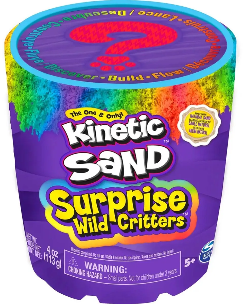 Kinetic Sand Surprise - Magisch Speelzand met Dierfiguur. från Spin Master i Flerfärgad – produktbild