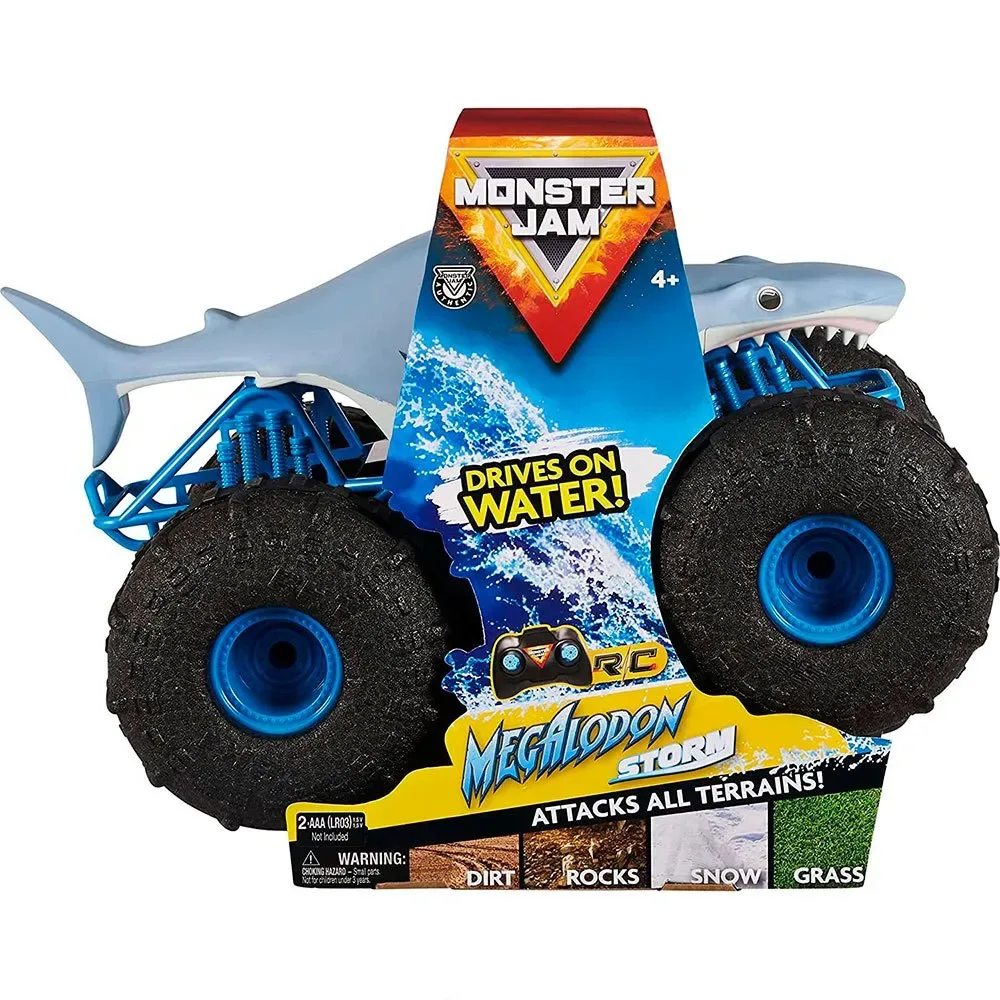Monster Jam Megalodon Storm Fjärrstyrd Bil von Spin Master – Produktfoto 1 von 3