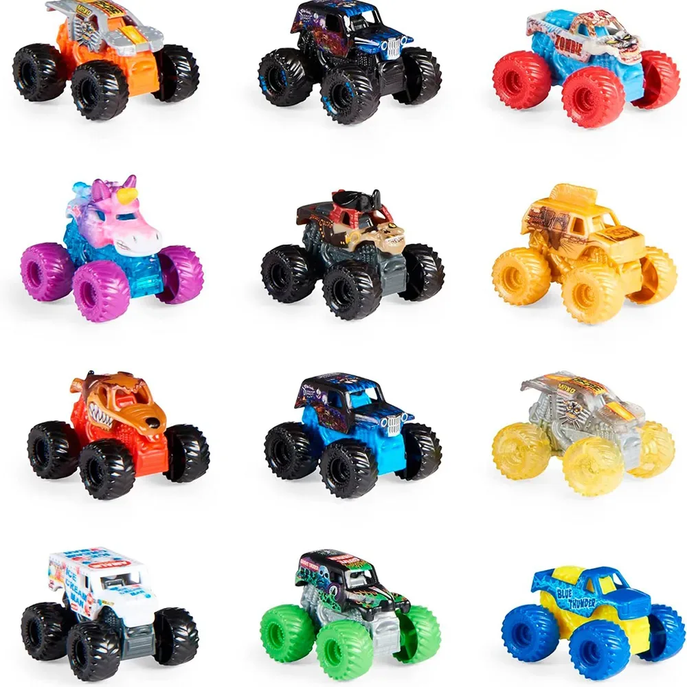 Monster Jam Mini-fahrzeuge 12 Zufälliger Versand Sortiert från Spin Master – produktbild