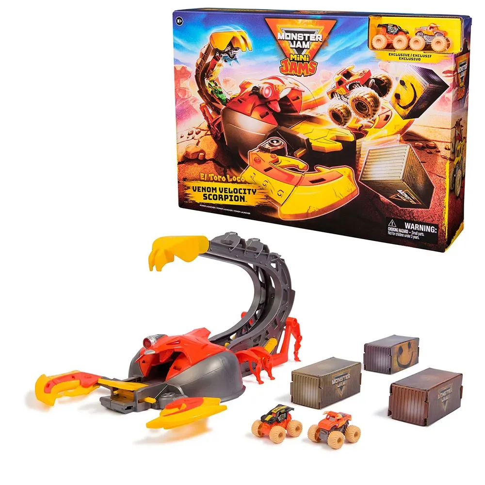 Monster Jam Mini-spielset Scorpion von Spin Master – Produktfoto 1 von 2