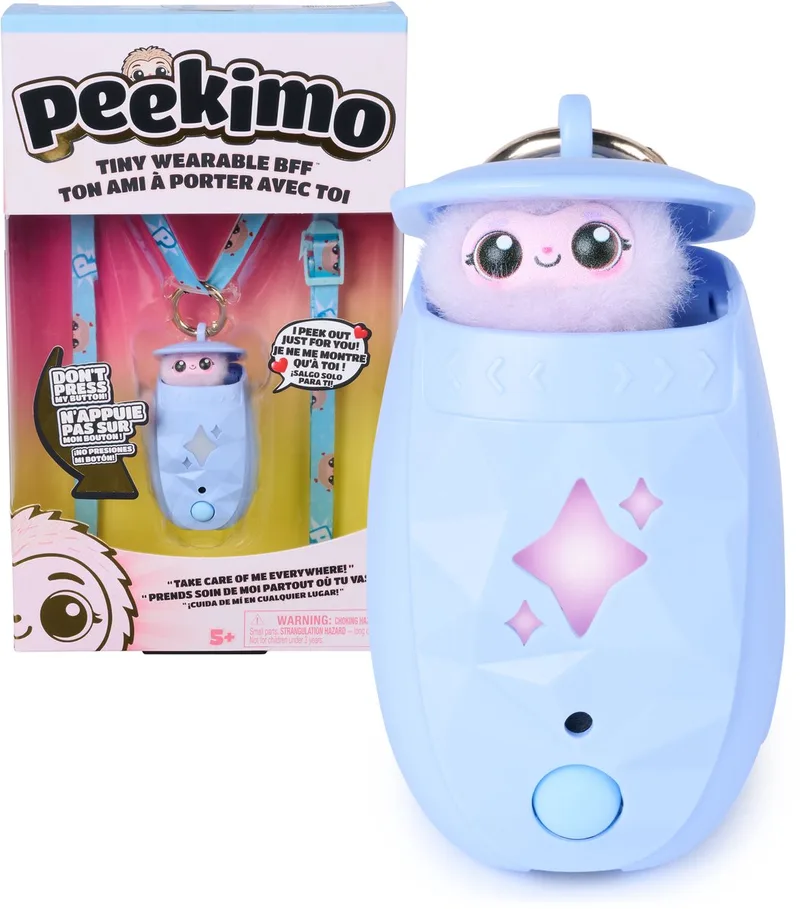 Peekimo Interactieve Knuffel de Spin Master en Bleu – photo du produit