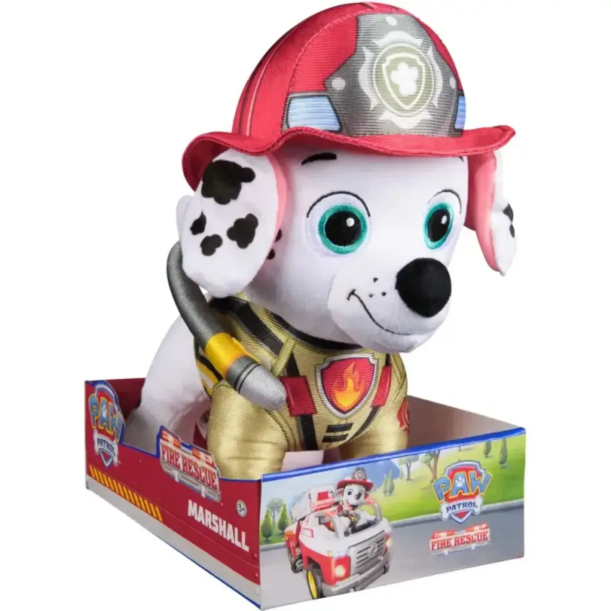 Spin Master 6073667 PAW Patrol Fire Rescue - Marshall Plüsch de Spin Master – photo du produit