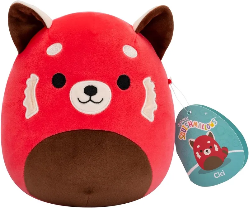 Cici - 19cm pluche von Squishmallows in Rot – Produktfoto