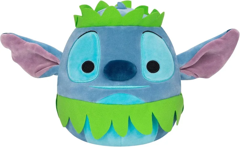 Disney Lilo & Stitch - Hula Stitch - 10" - 25 centimeter by Squishmallows in Green – product photo