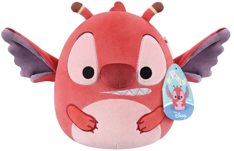 Disney Stitch - Pluche - 20cm - LEROY von Squishmallows in Rosa – Produktfoto