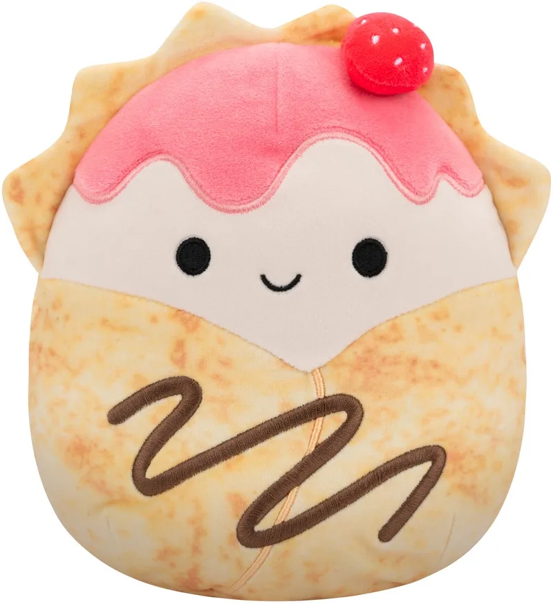 Gasten - Strawberry Crepe w/Chocolate Drizzle - 19cm pluche von Squishmallows in Beige – Produktfoto