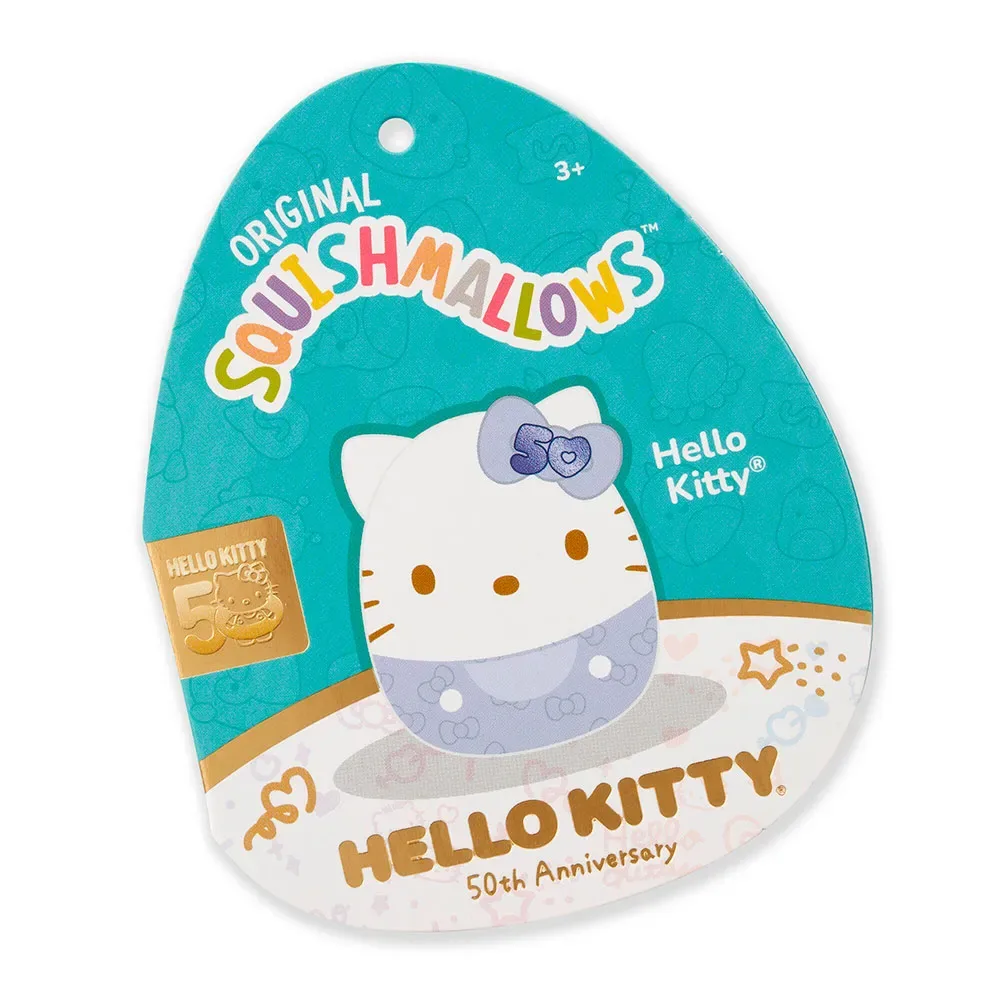 Nounours Hello Kitty W21 Embossed Bows 20 Cm de Squishmallows – photo du produit