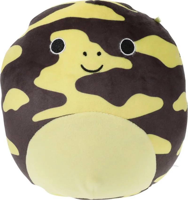 Knuffel - 19CM - the Black and Yellow Salamander von Squishmallows in Forest – Produktfoto