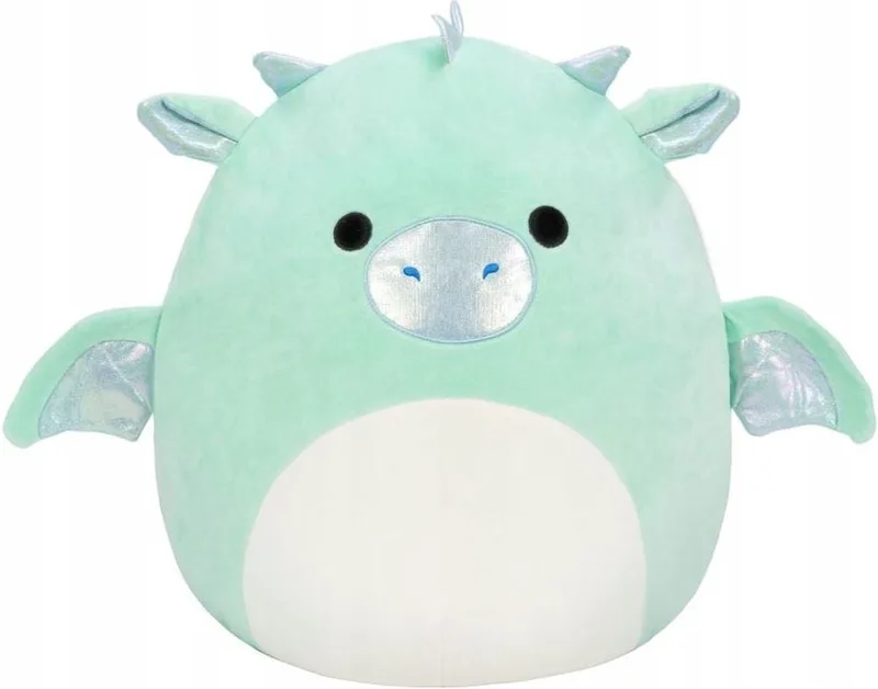 Knuffel - 40CM - the Teal Dragon with Corduroy Belly de Squishmallows en Miles – photo du produit