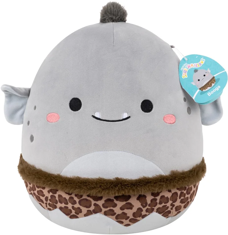 Medium Plush 30cm Booga Light Olive Green Ogre fra Squishmallows i Flerfarvet – produktbillede