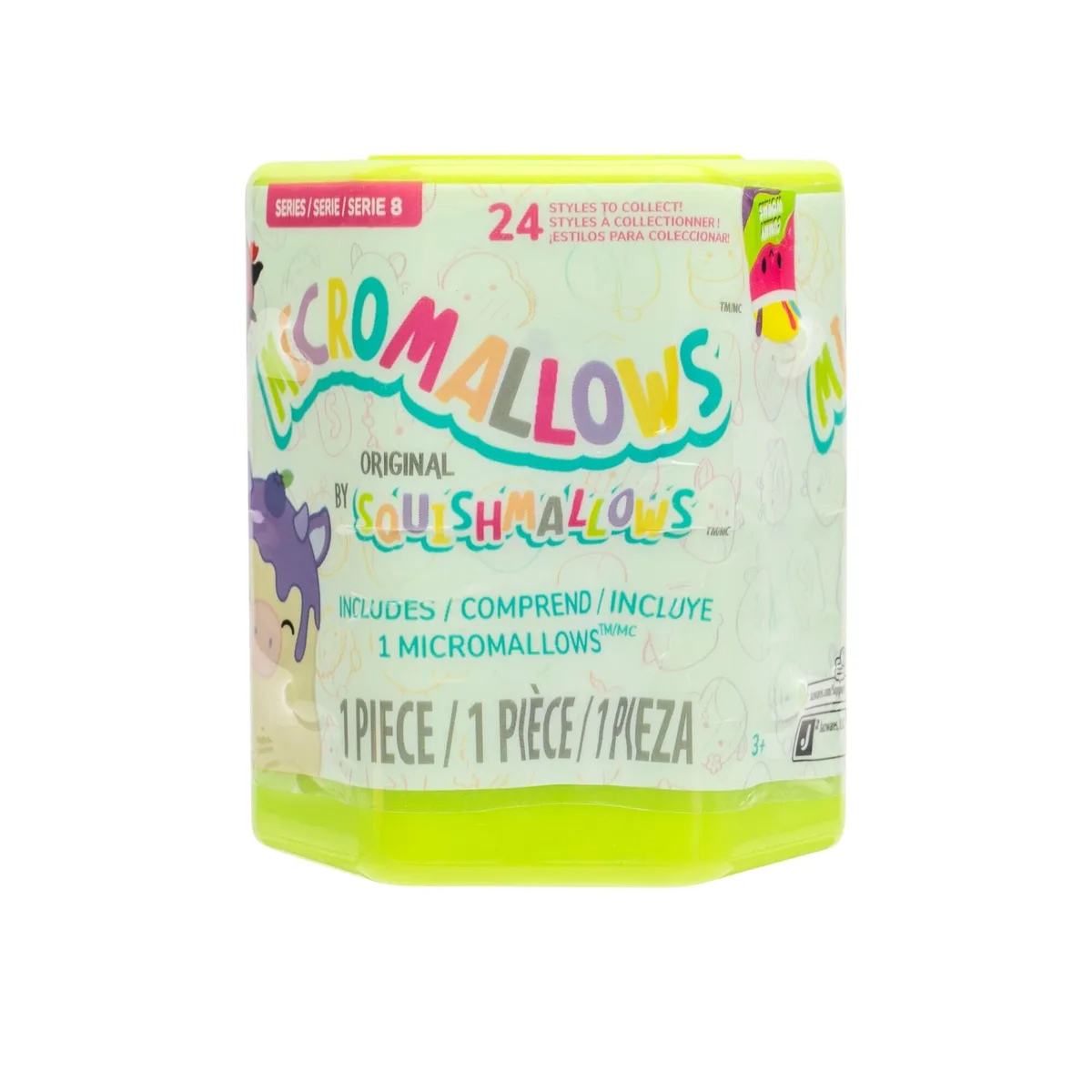 Micromallows 6 cm Blind Plush Asst S8 CDU de Squishmallows – photo du produit