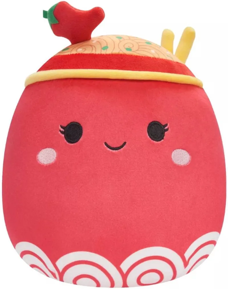 Odion the Red Fire Noodles 40cm Pluche fra Squishmallows i Flerfarvet – produktbillede