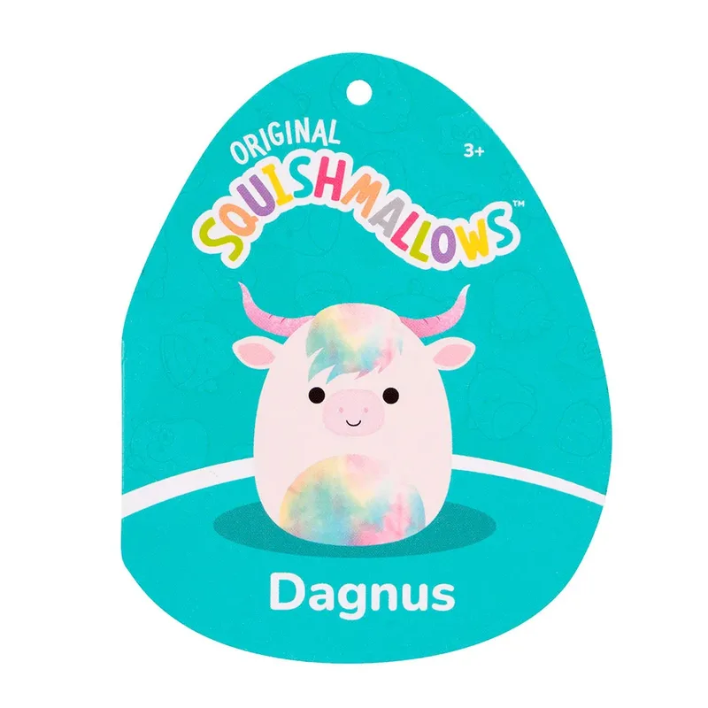 P20 Dagnus Highland Cow (206542) Knuffelbeer de Squishmallows – photo du produit 5 sur 5