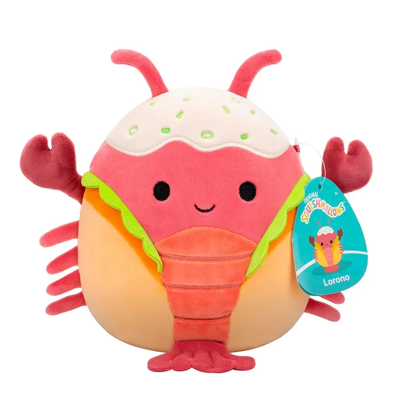 P20 Plush Lorono Lobster (206091) Knuffelbeer by Squishmallows – product photo