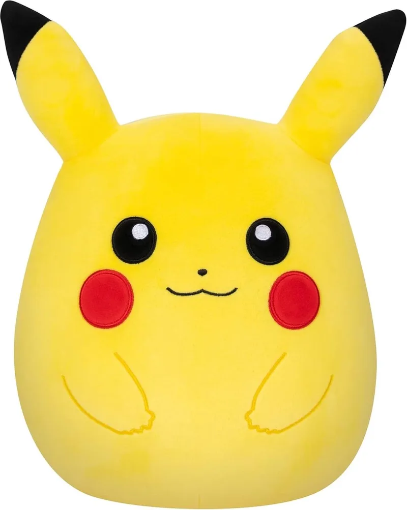 Pikachu Smile Squishmallow Pokémon Pluche Knuffel 30 cm von Squishmallows in Gelb – Produktfoto