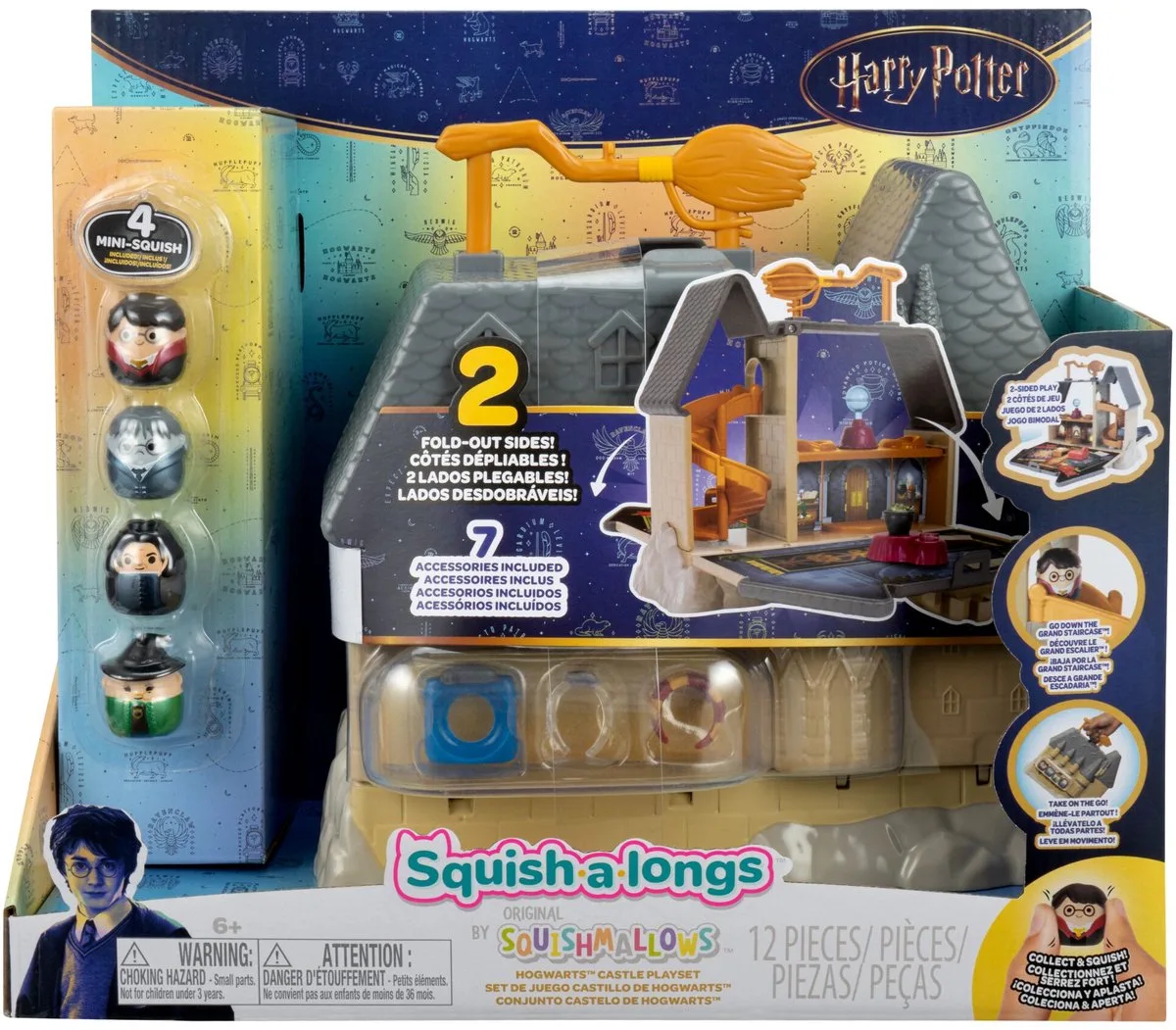 SQUISH-A-LONGS - Large Playset Harry Potter Hogwarts Castle Playset W1 - INTL by Squishmallows in Multicolour – product photo