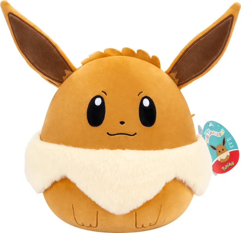 Squishmallow Pokémon Pluche Knuffel 30 cm de Squishmallows en Eevee – photo du produit